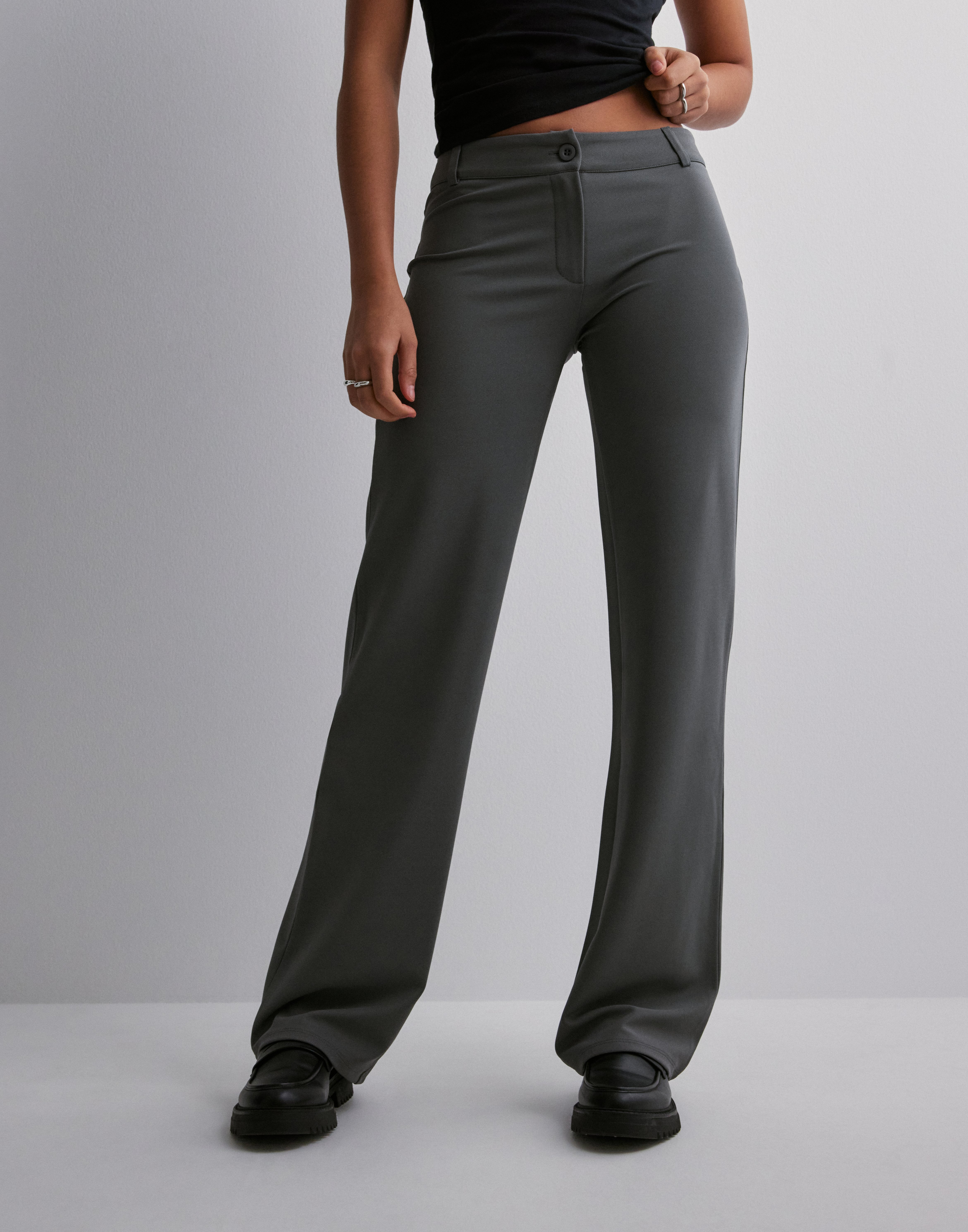 Low Waist Suit Pants