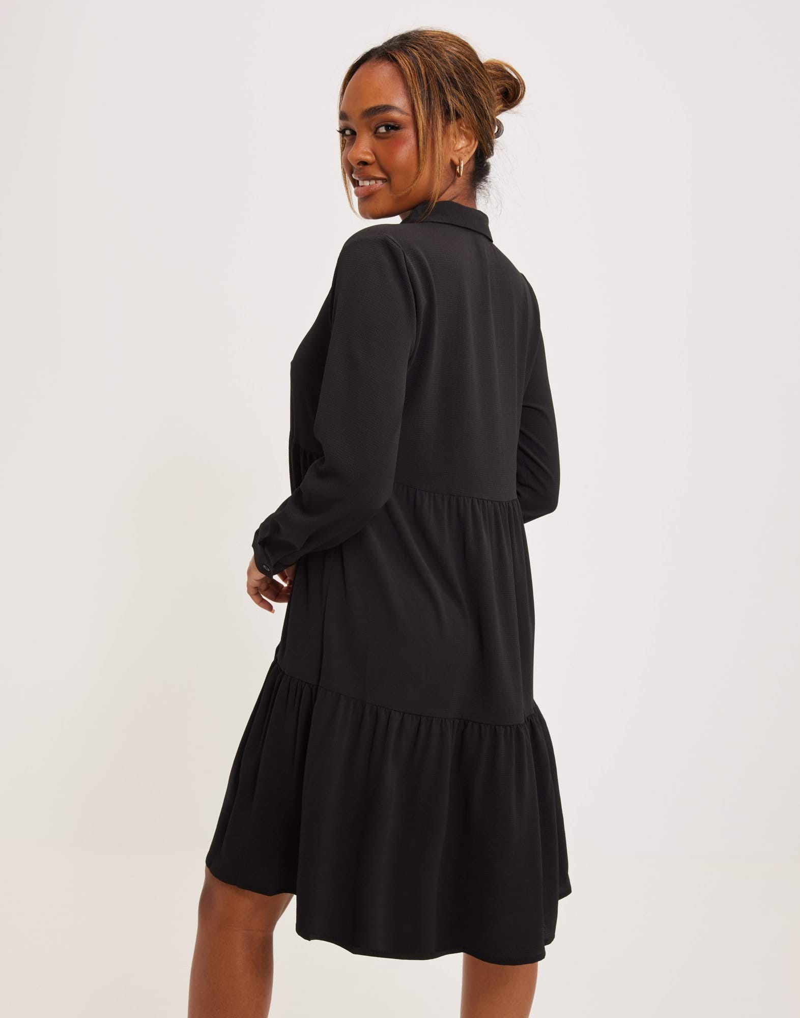 JDYPIPER L/S SHIRT DRESS WVN NOOS