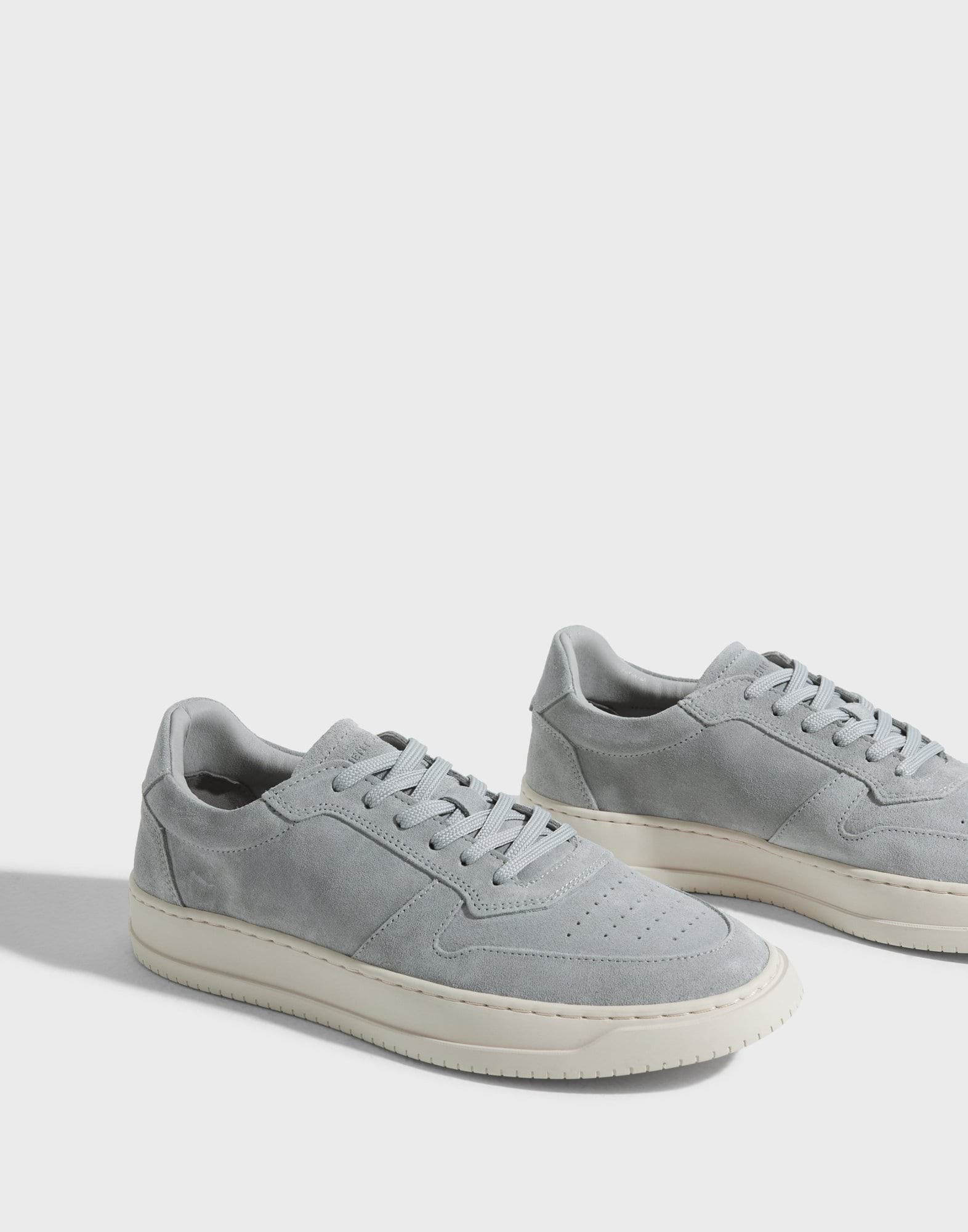 Legacy - Light Grey Suede