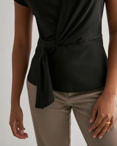 ONLY Onlsilja S/L Twist Top Jrs toppar dam – bild 3