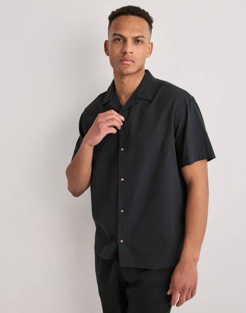 Jjesummer Linen Blend Resort Shirt Linneskjortor