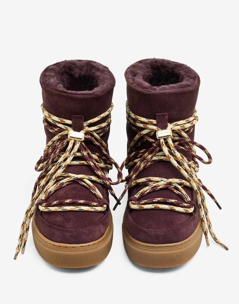 INUIKII Suede Double Tie kängor & boots dam – bild 2
