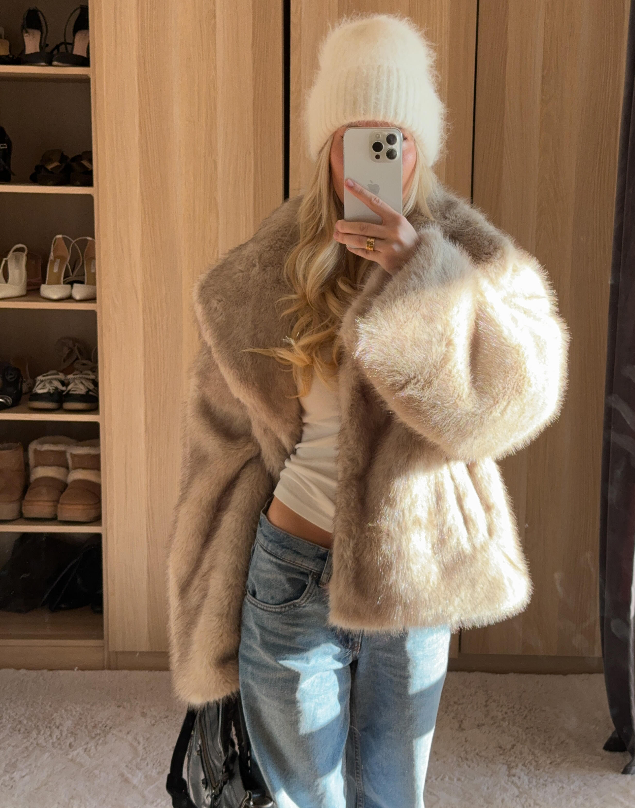 Stephanie Faux Fur Jacket