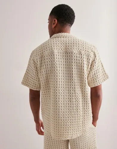 OAS Cuba Waffle Shirt Rutiga skjortor herr – bild 3
