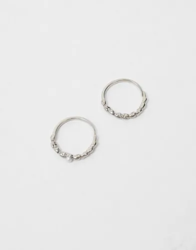 Pilgrim - Sølv - Shift Rings 2-pack