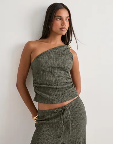 Onlerikka Assymetric Crinkle Top Pn