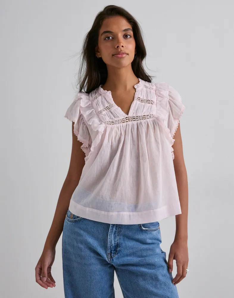 Jayla S Voile Top