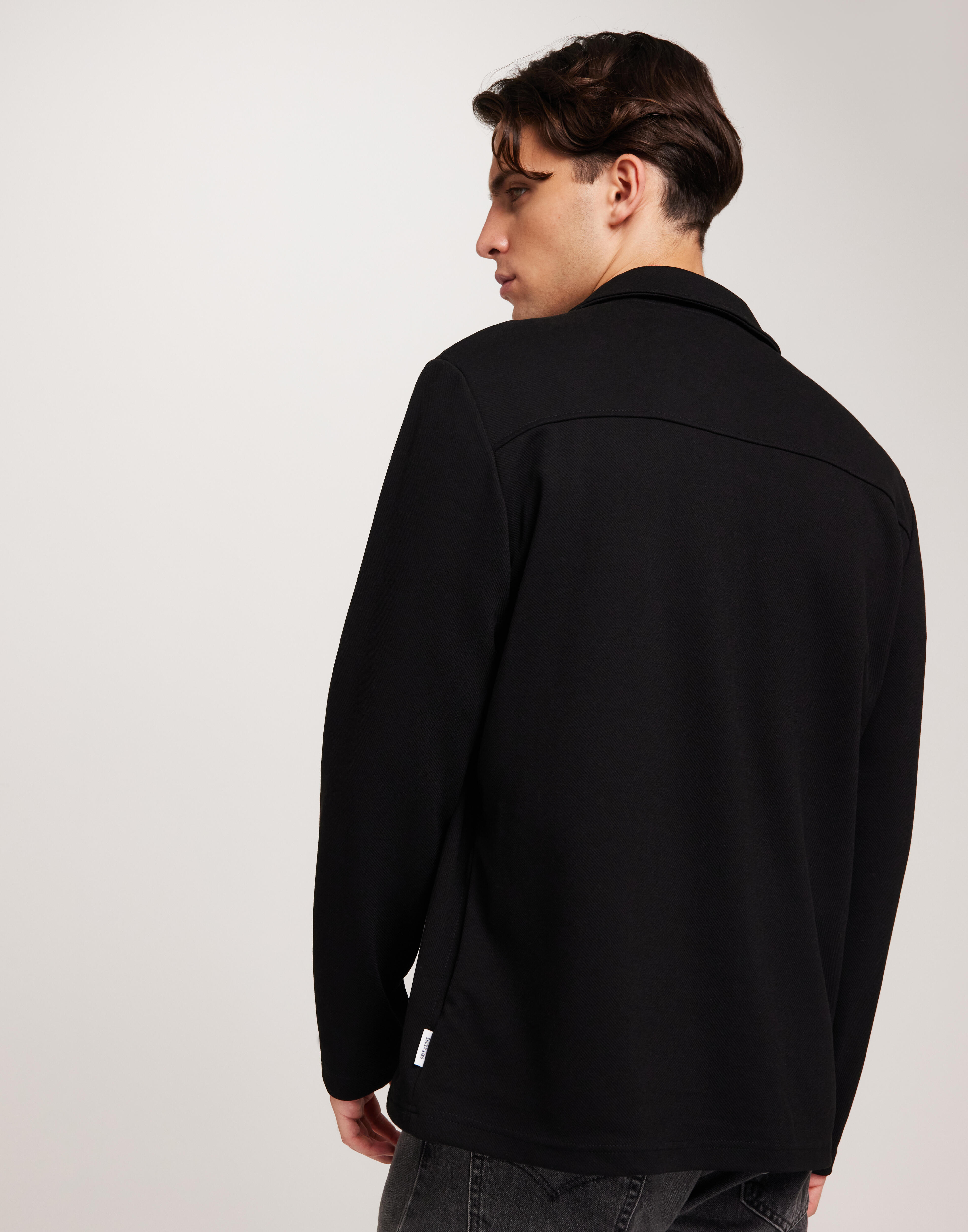 ONLY & SONS Heren Onssons Big Reg Logo Sweaters Zwart