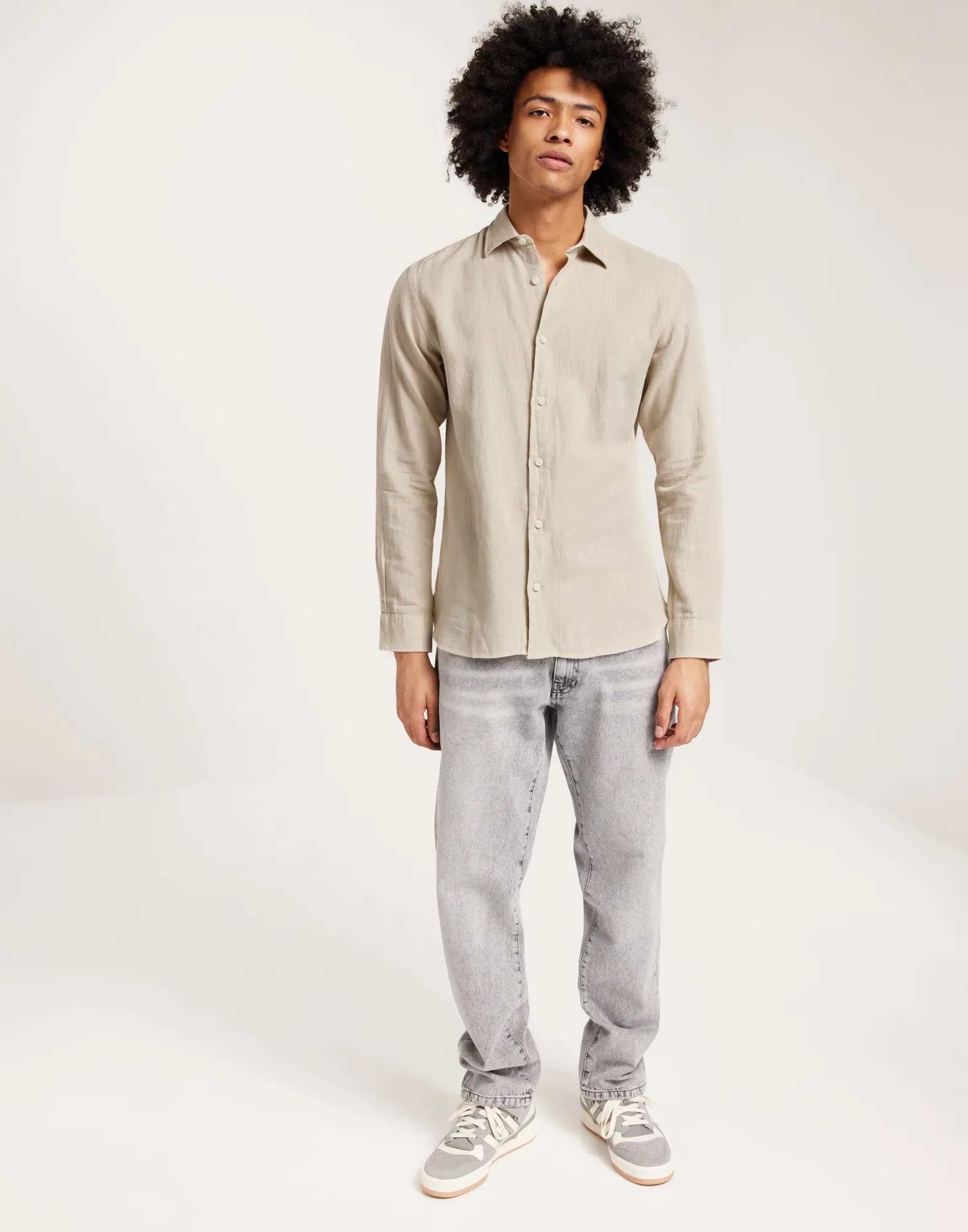 JPRLAYNE LINEN SHIRT L/S