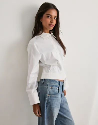 Nelly Pleated Shirt skjortor dam – bild 2