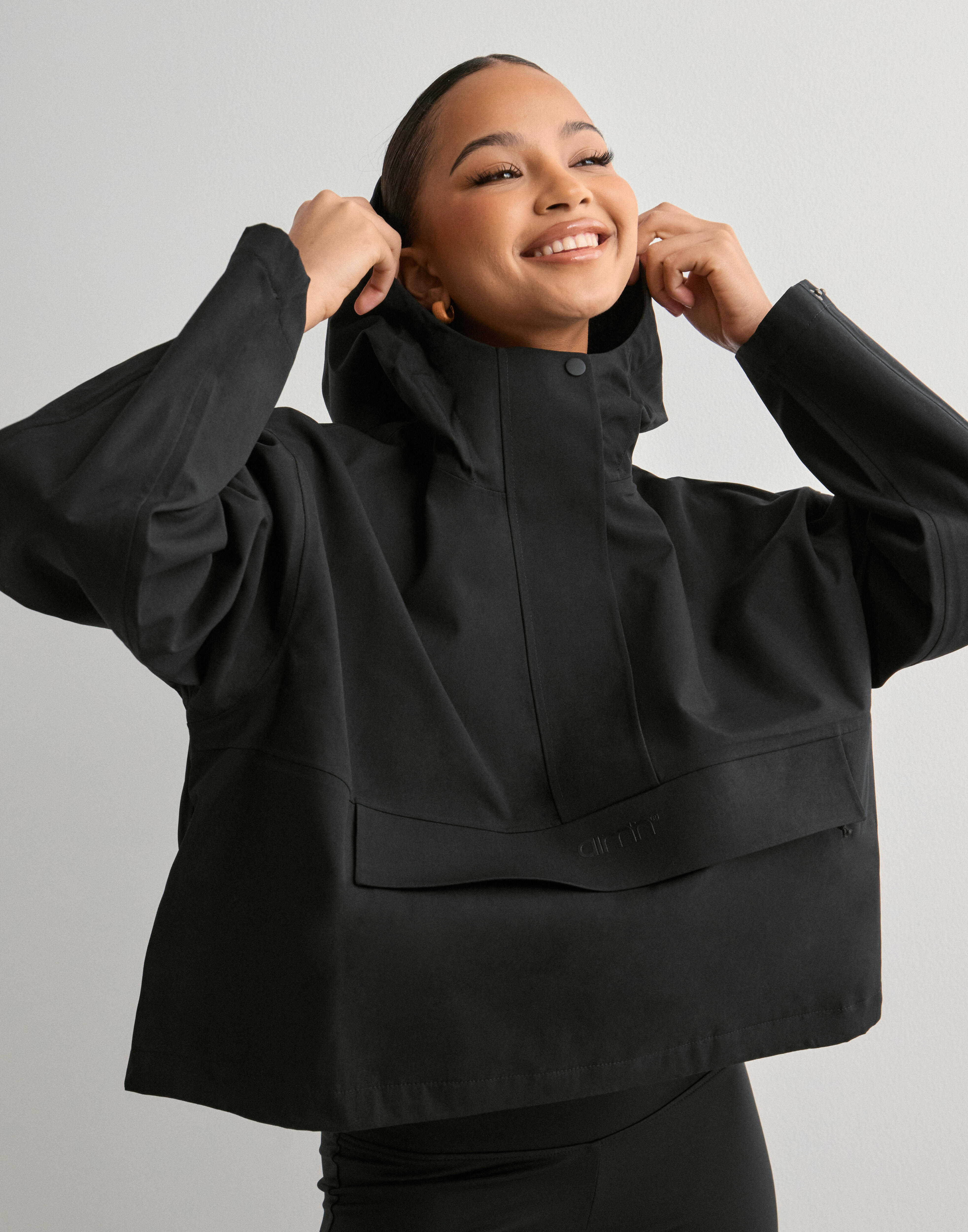 Buy Aim'n Oversized Anorak - Black | Nelly.com