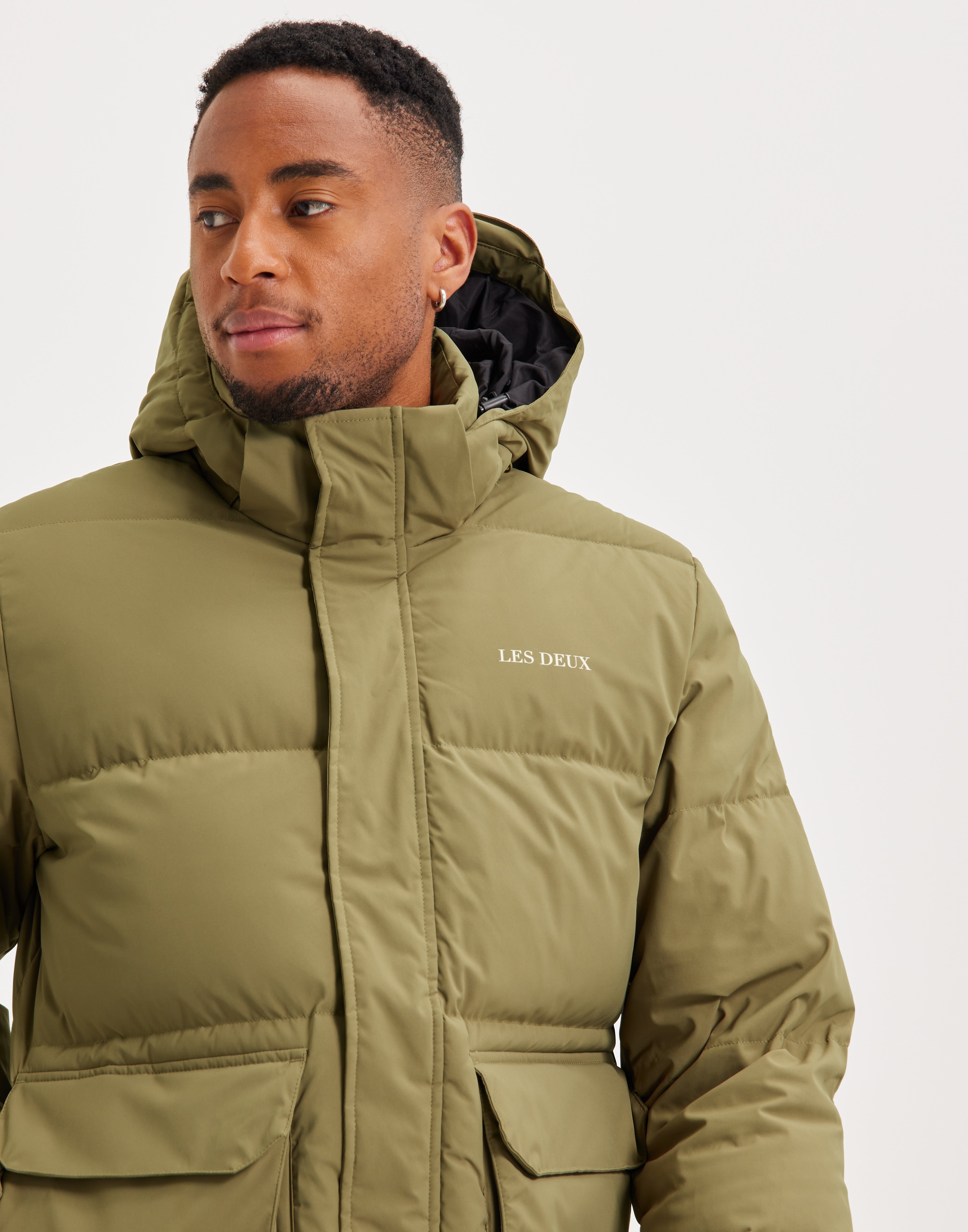 Buy Les Deux Maddox Down Jacket - Gray | NLYMAN