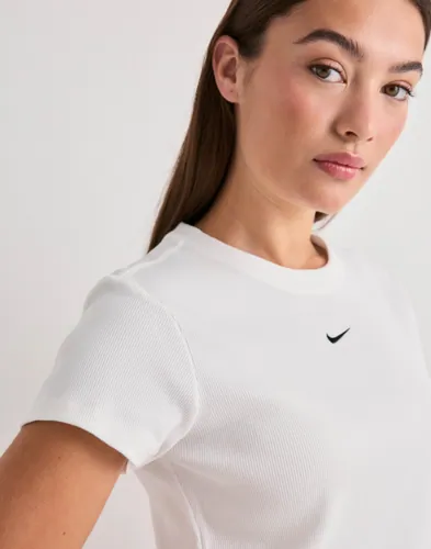 NIKE W Nsw Rib Tght Ss Tee t-shirts dam – bild 2