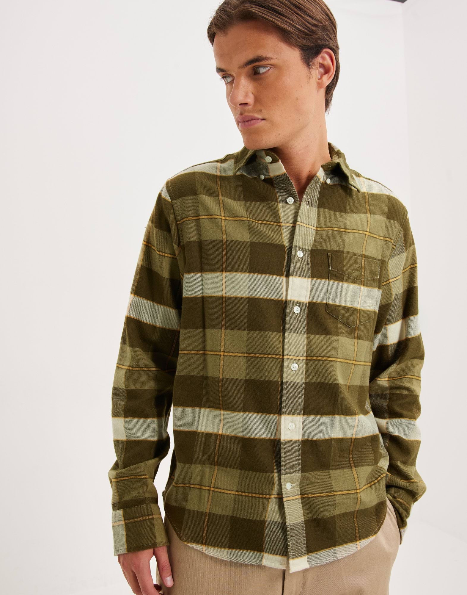 D2. REG UT FLANNEL PLAID SHIRT