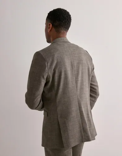 Selected Men Slhslim-Oasis Linen Blz Noos Kavajer bomberjackor herr – bild 3
