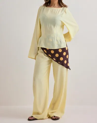 Nelly Pull On Crinkled Pants cargobyxor dam – bild 2