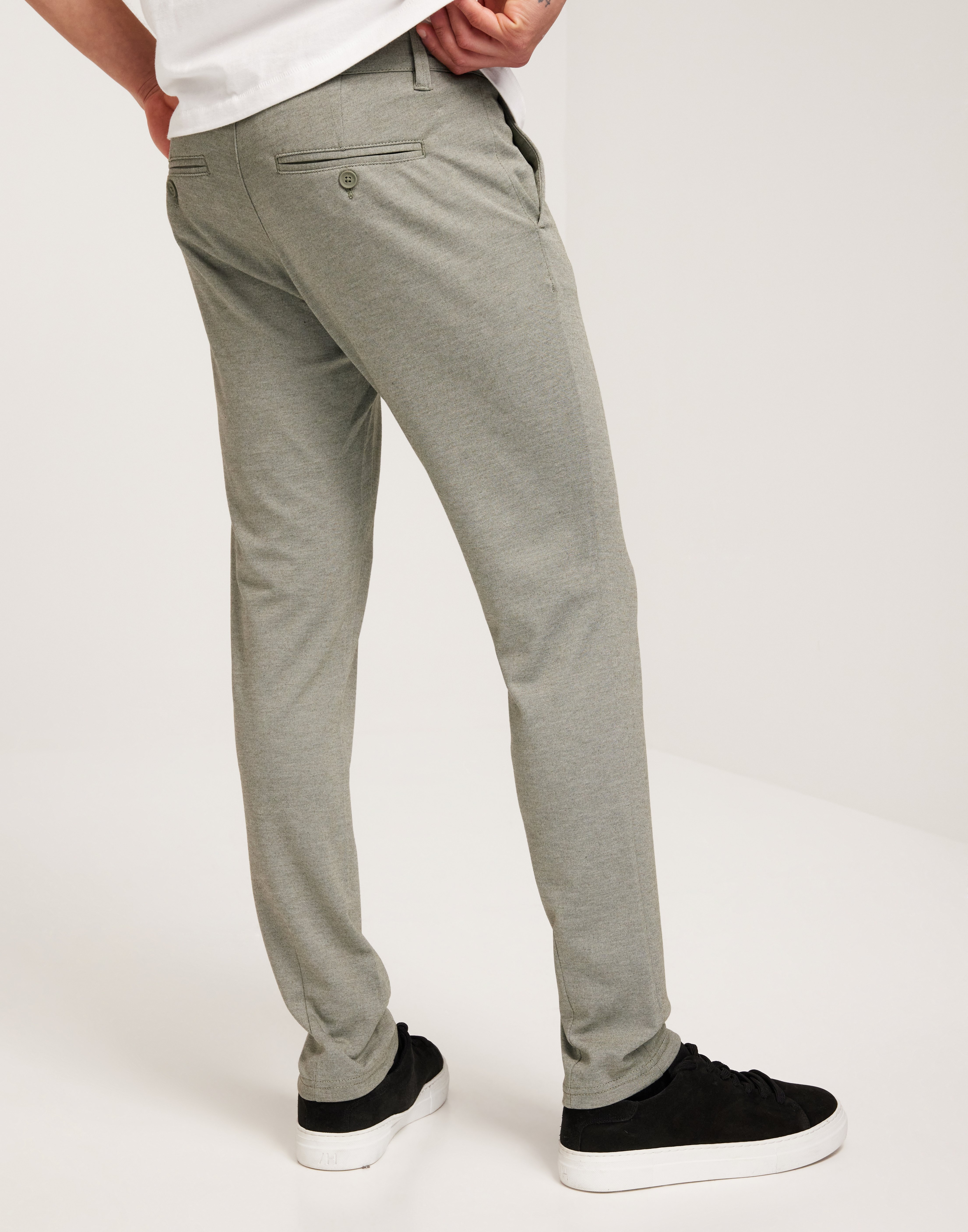 Only & Sons Onsmark Slim Tap 0209 Melange Pant Slacks Grøn