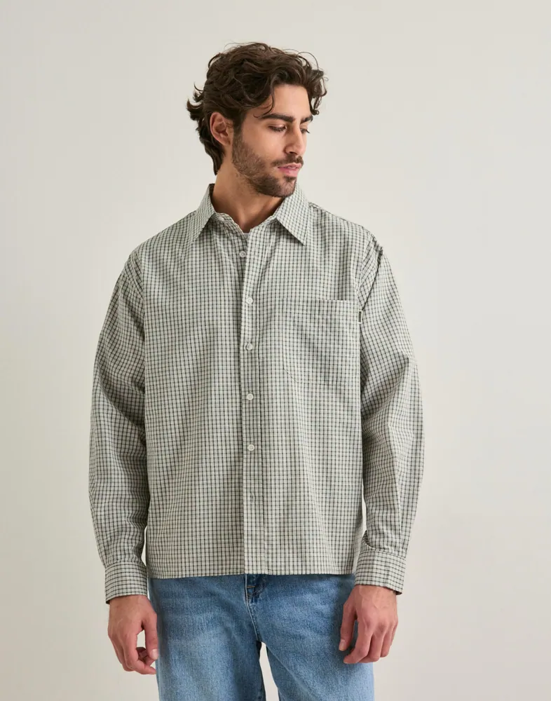 Woodbird Buzo Check Shirt Rutiga skjortor skjortor & blusar herr – bild 2