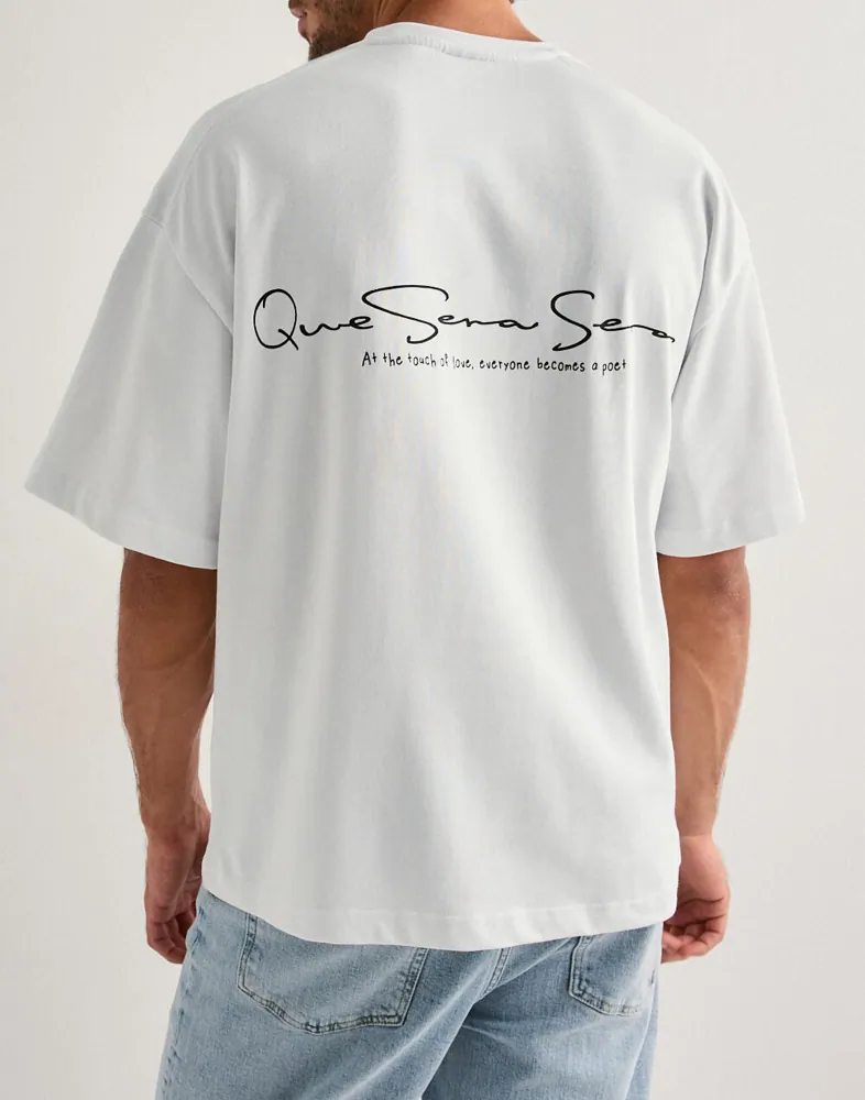 Boxy Signature Tee T-shirts med tryck