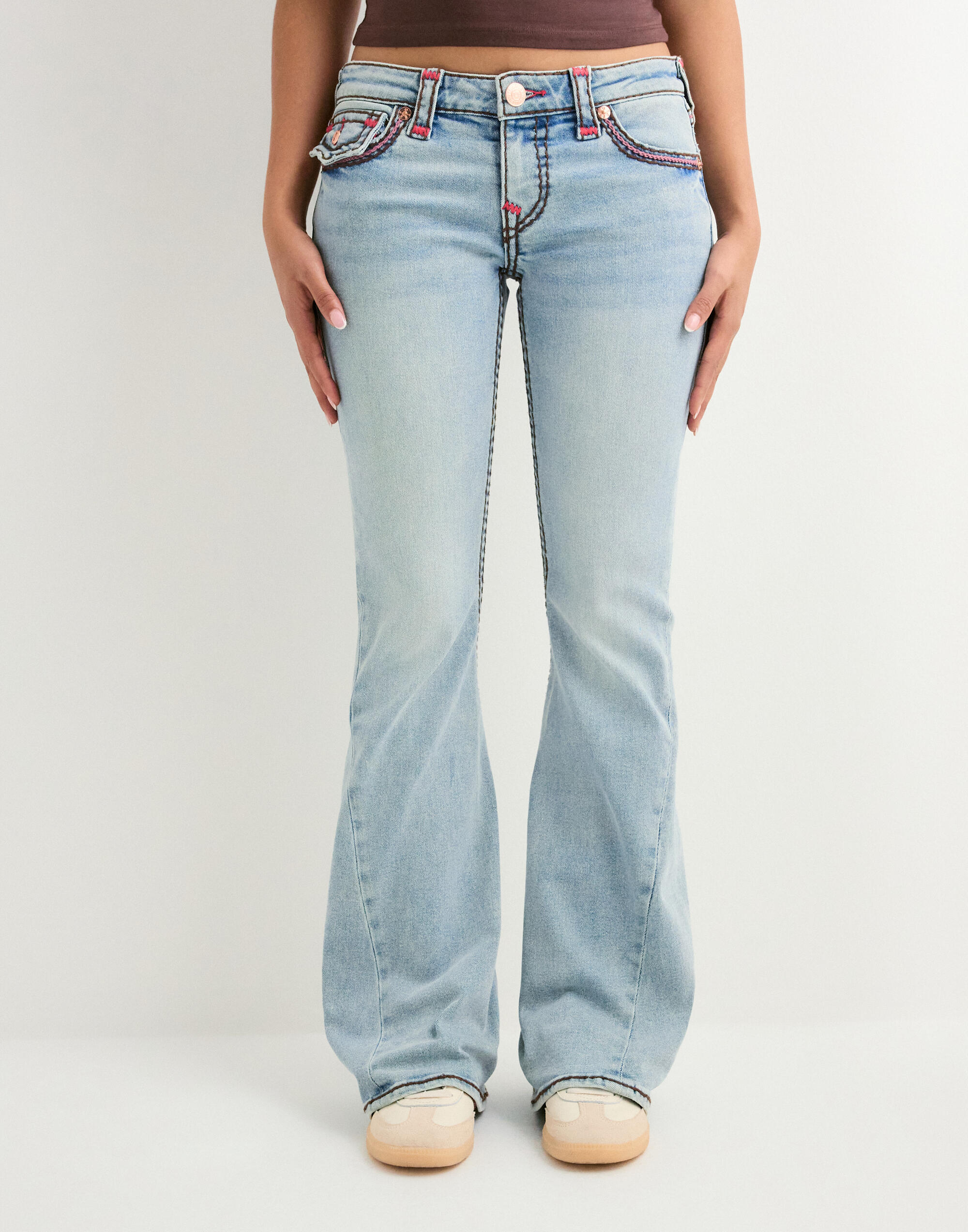 Buy True Religion JOEY LOW RISE FLARE FLAP SUP T_ - 5B64 | Nelly.com