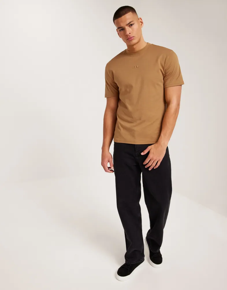 Adan Logo Mock Neck Tee