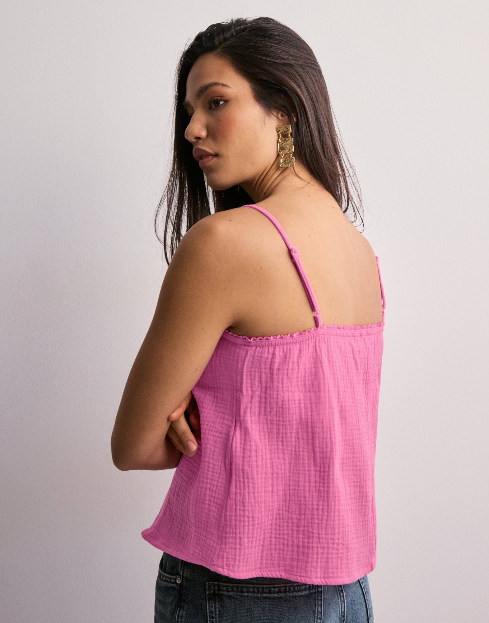 Vêtement Femme Coupe Normale VERO MODA Vmeasy Joy Débardeur Femme