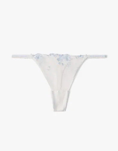 Hunkemöller - Hvid - Peonie Hl String T