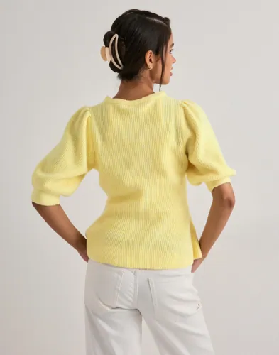 Pcsilly Ss Puff Knit Cardigan Noos 2