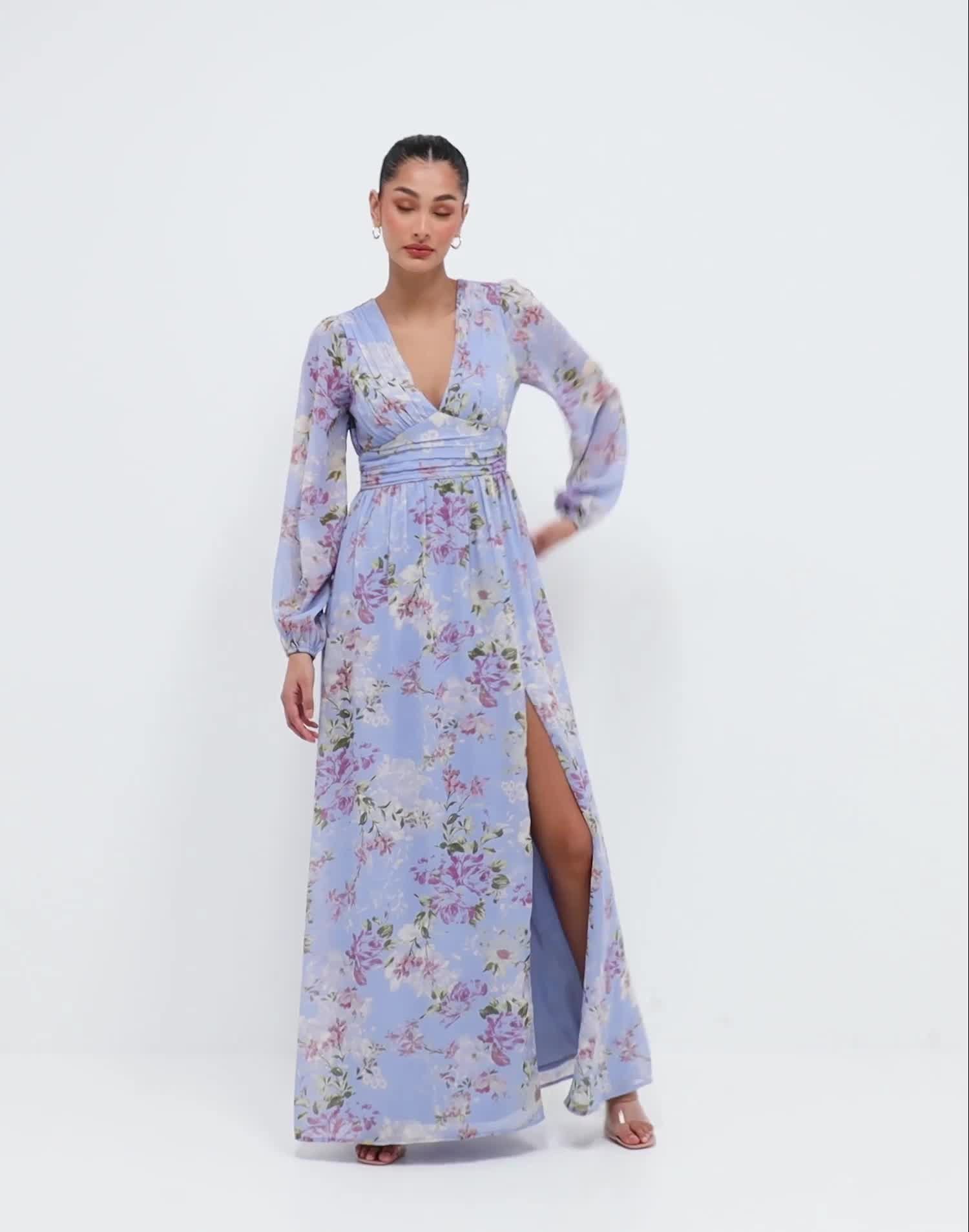Buy Nelly Remember Me Dress - Blue Pattern | Nelly.com