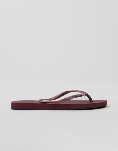 Havaianas - Rød - Hav. Slim Logo Metallic