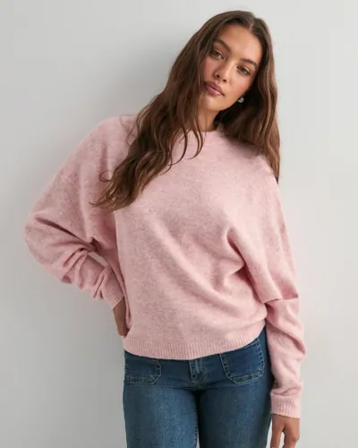 Nelly - Pink - Sleeve Focus Knit Sweater