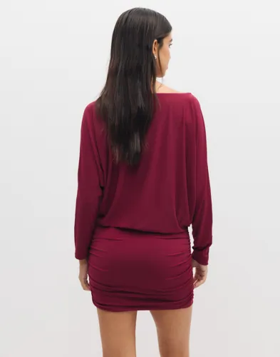 ONLY Onlaria L/S Bat Dress Jrs korta klänningar dam – bild 3