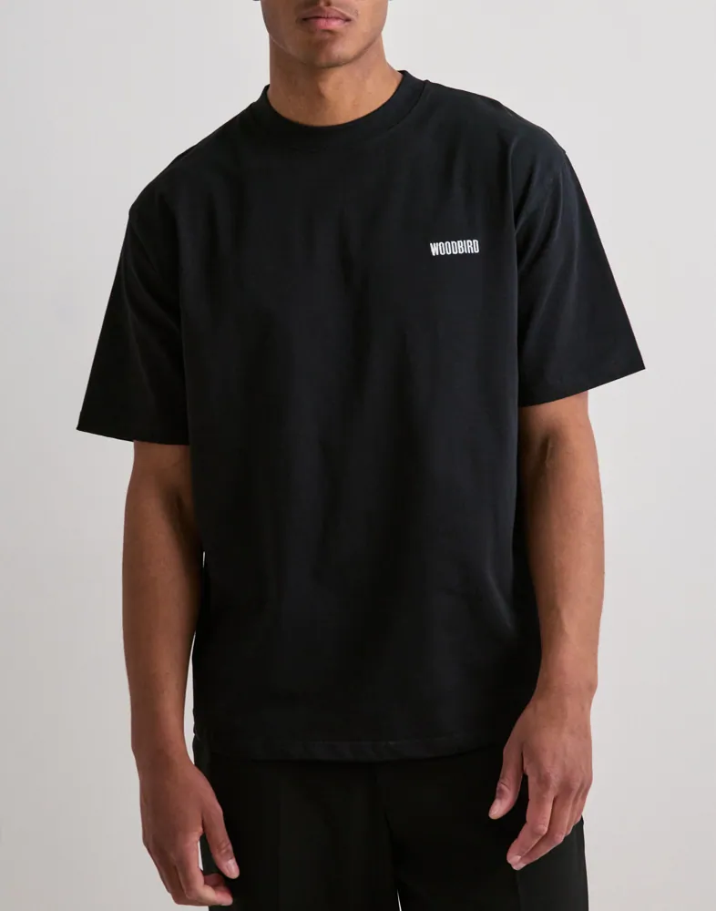 Woodbird Baine Octo Tee T-shirts med tryck herr – bild 2