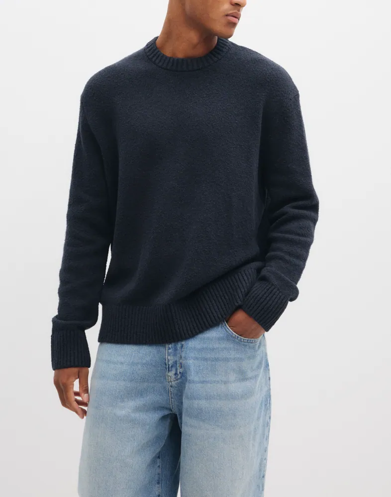 Slmalex Ls Knit Crew Neck Noos Sweatshirts