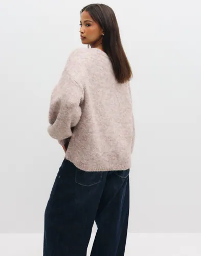 ONLY Onlnellie Ls O-Neck Knt Noos stickade tröjor dam – bild 3