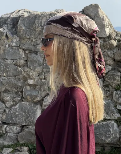 BECKSÖNDERGAARD - Brun - Graphia Tenia Sia Scarf