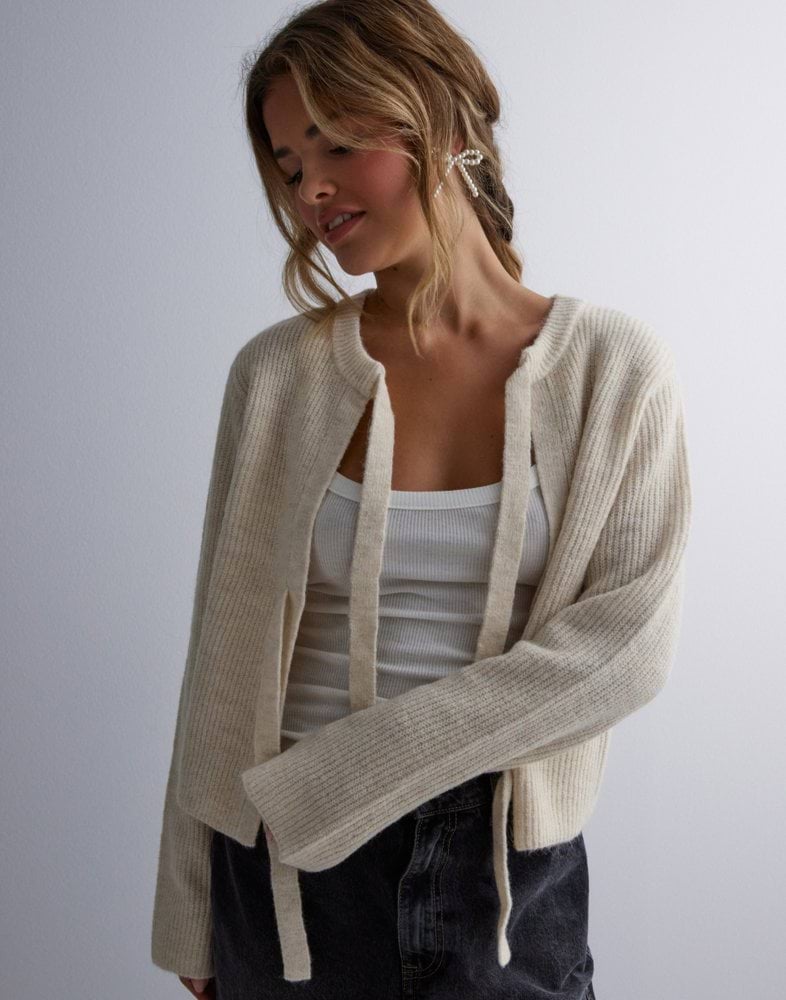 Dsmaxine Knit Cardigan Cardigans Sandshell main image 0