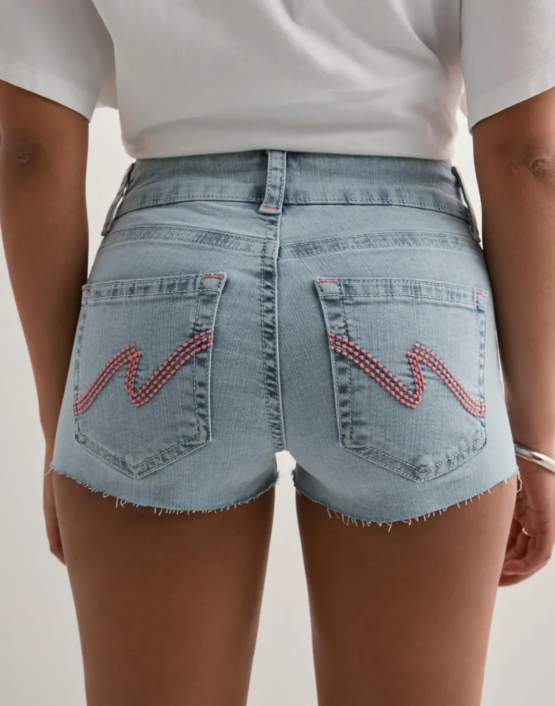 Stitch Jeans Shorts