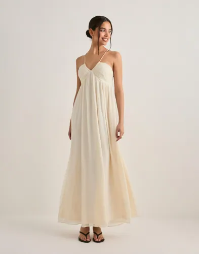Nelly Ruched Detail Dress maxiklänningar dam – bild 2