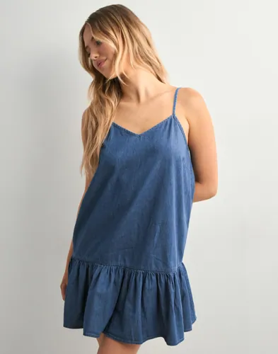 Only - Blå - Onlnova Azure Giu Dress Ptm