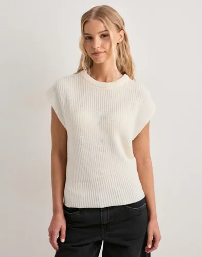 Nelly Chunky knit top stickade tröjor dam – bild 2