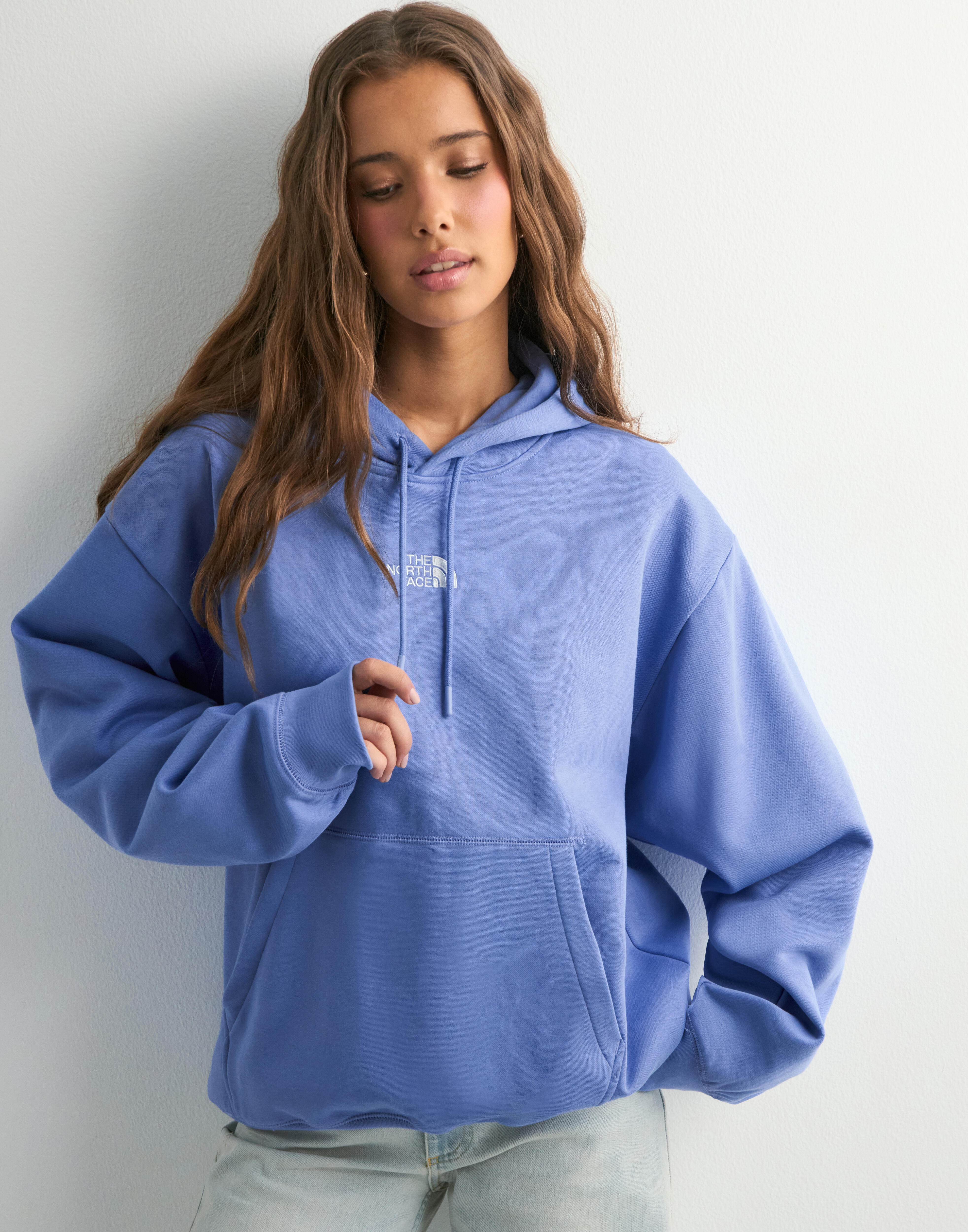 Buy The North Face W ESSENTIAL OVERSIZE HOODIE - Blue