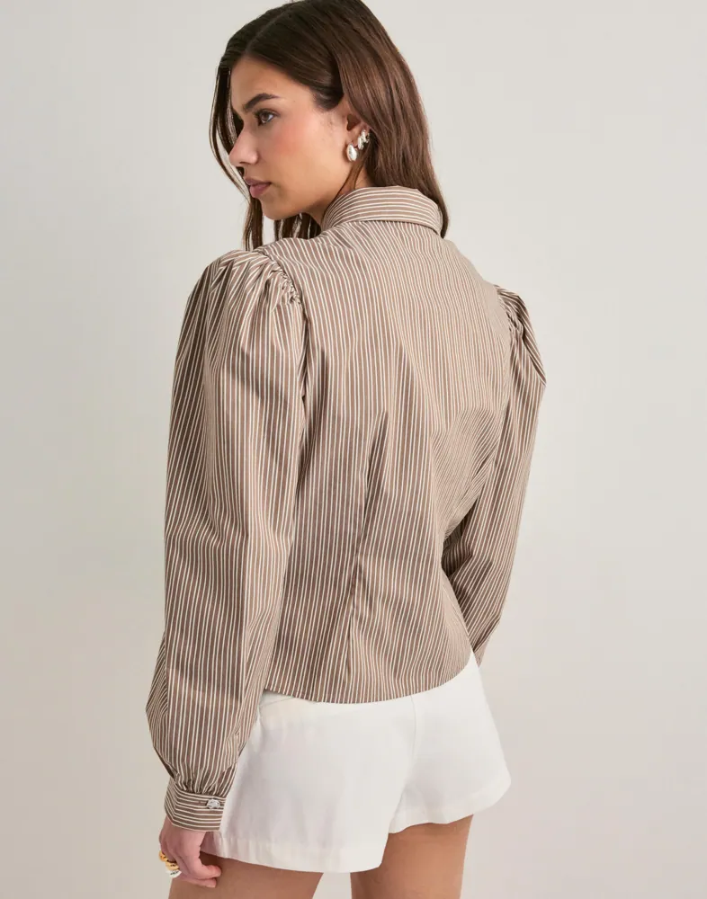 NEO NOIR Ritta Stripe Shirt skjortor & blusar dam – bild 2