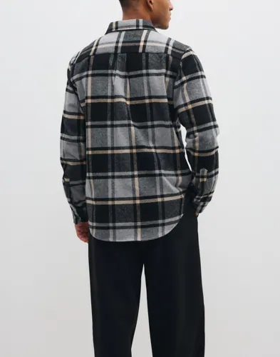 LES DEUX Check Flannel Shirt Flannelskjortor flanellskjortor herr – bild 3