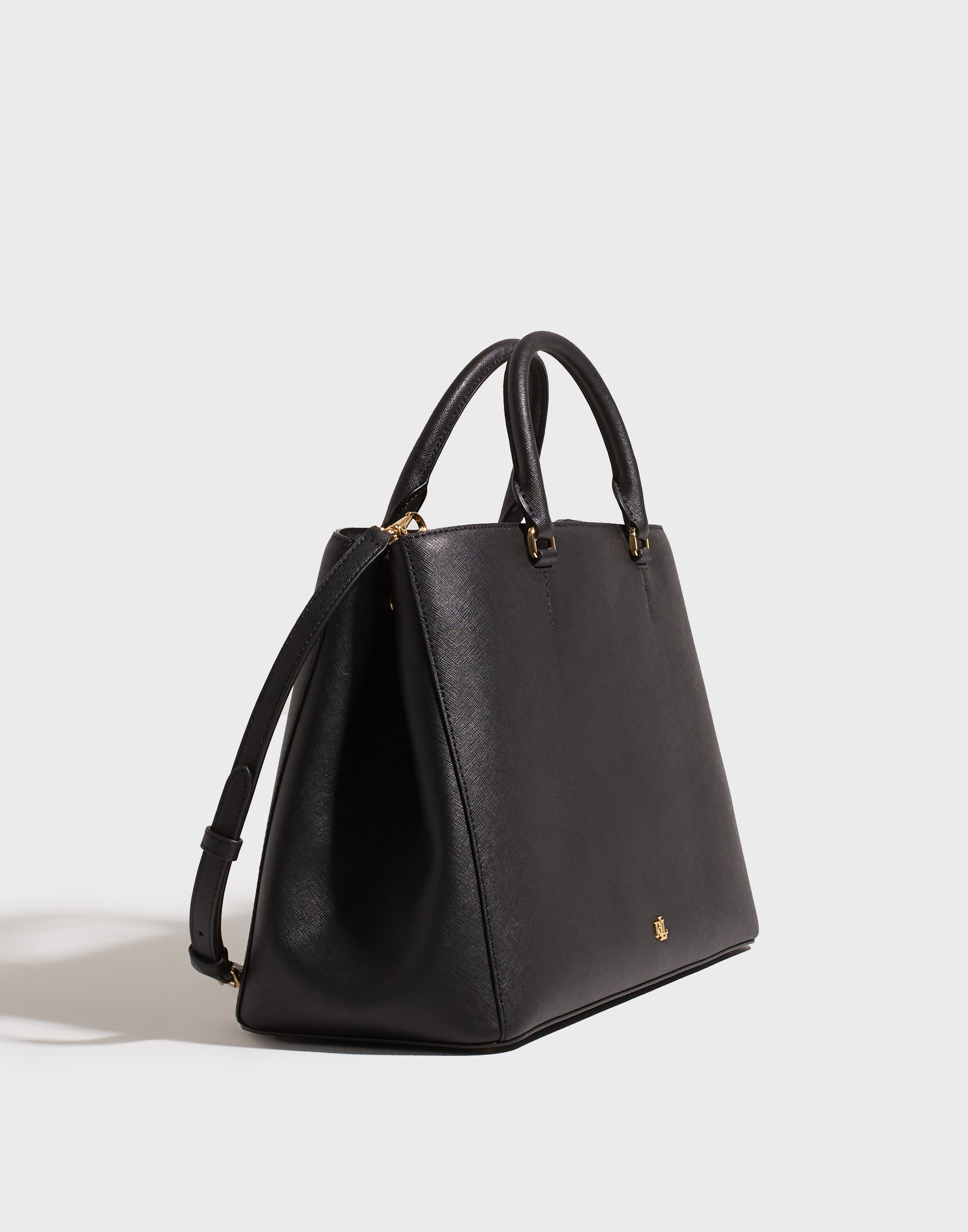 Buy Lauren Ralph Lauren HANNA 37-SATCHEL-LARGE - Black