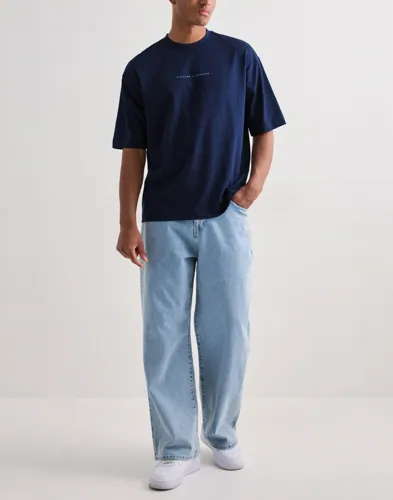 Selected Men Slhrelaxnorman License Ss Tee Kortärmade t-shirts t-shirts med tryck herr – bild 3