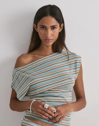 Nelly - Mønstret - Chill Stripe Waist Focus Top