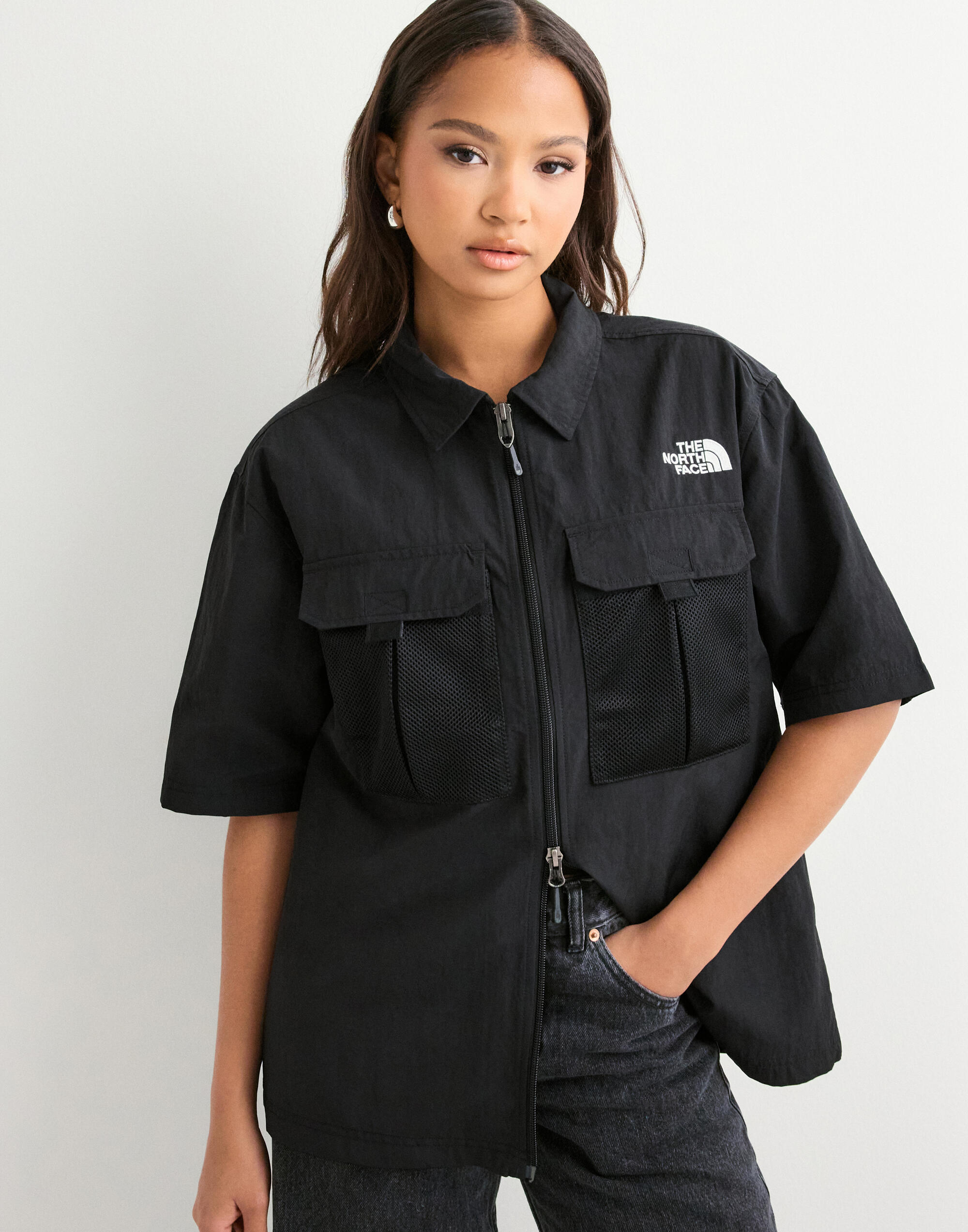 Köp The North Face U RAGER OVERSIZE SHIRT - Black | Nelly.com