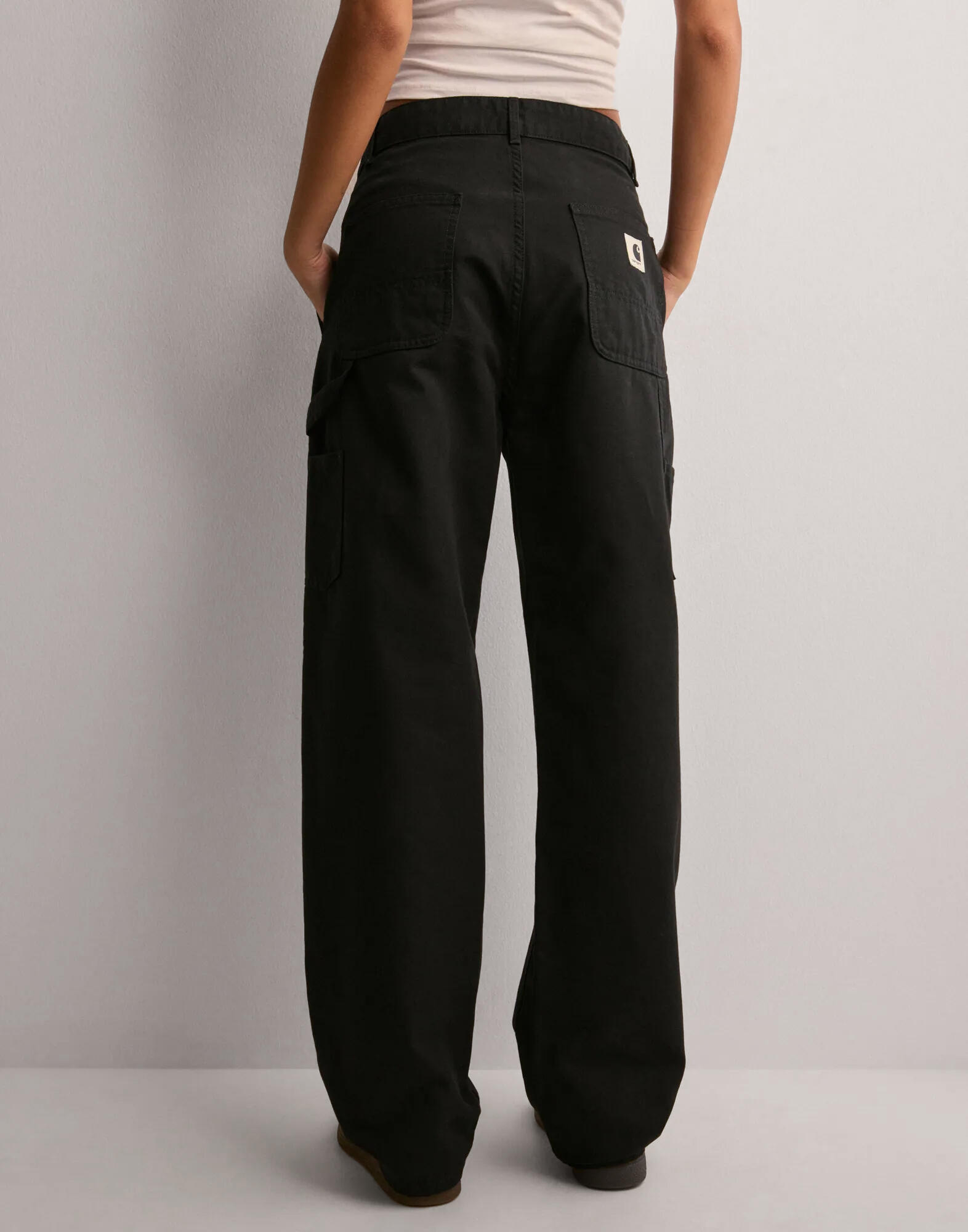 Buy Carhartt WIP W' Pierce Pant Straight - Black Rinse | Nelly.com