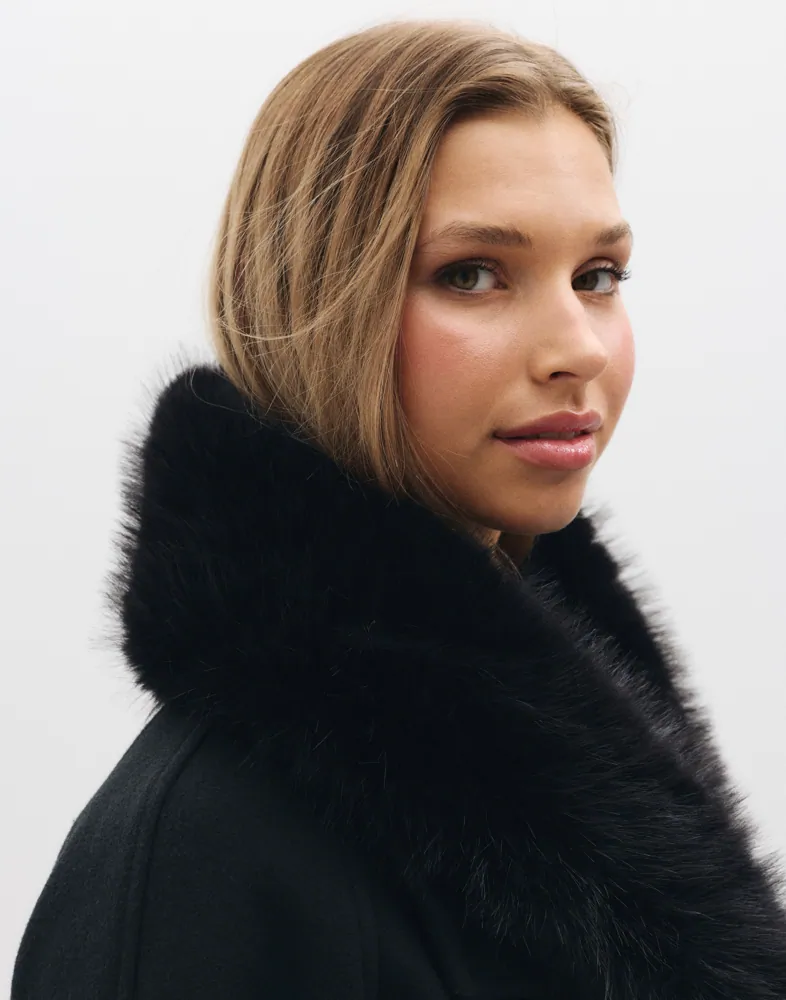 Nelly Faux Fur Scarf halsdukar & sjalar dam – bild 3